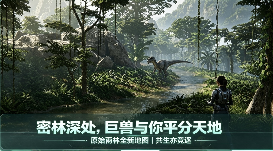 山海之巅客户端截图 原始雨林采集区
