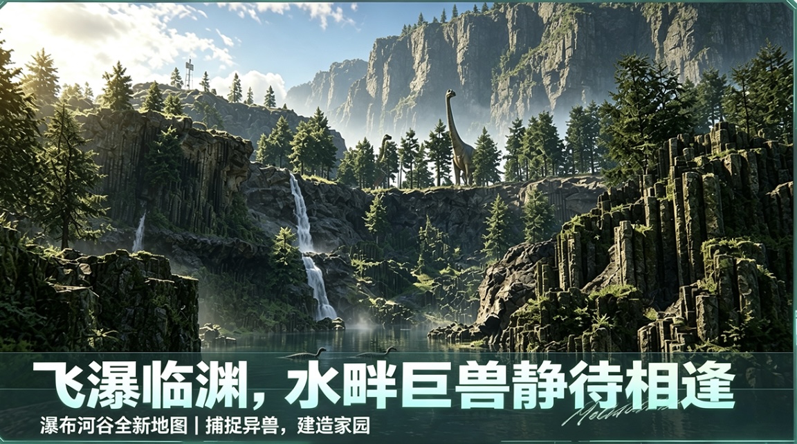山海之巅Windows端游截图 瀑布河谷